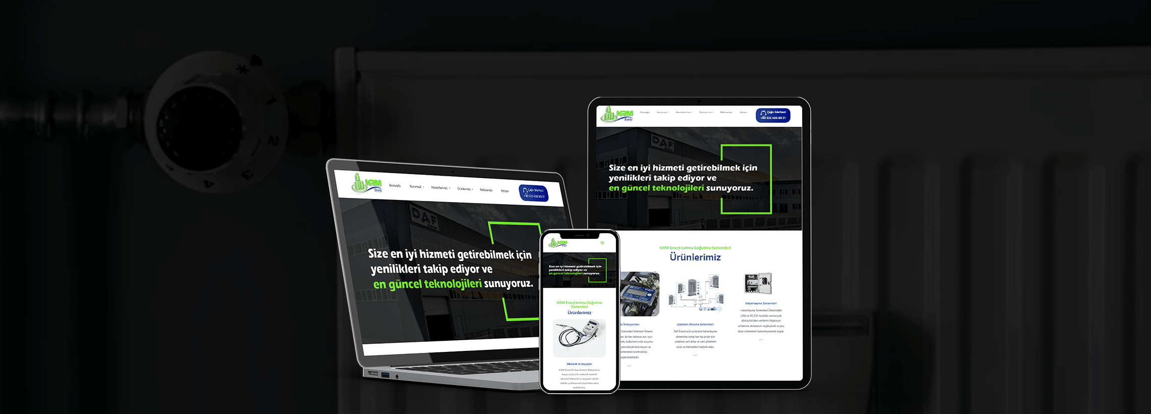 KRM Enerji Web Tasarım Sosyal Medya Yönetimi